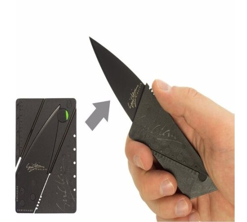 Cardsharp Kredi Kartı Şeklinde Bıçak Kutusuz Cardsharp Kredi Kartı Şeklinde Bıçak Kutusuz