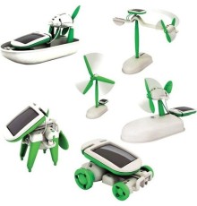 Güneş Enerjili Robot Oluşturma Seti Solar Kit (6 in 1)