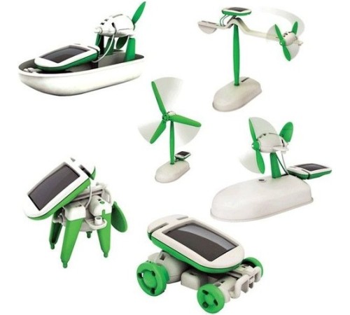 Güneş Enerjili Robot Oluşturma Seti Solar Kit (6 in 1) Güneş Enerjili Robot Oluşturma Seti Solar Kit (6 in 1)