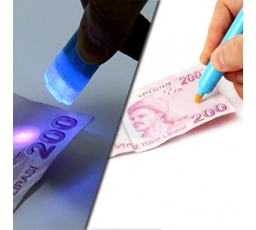 Işıklı Sahte Para Kontrol Kalemi Işıklı Sahte Para Kontrol Kalemi