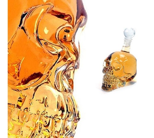 Crystal Head Kuru Kafa Cam Şişe Crystal Head Kuru Kafa Cam Şişe