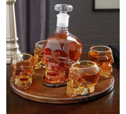 Crystal Head Kuru Kafa Cam Şişe Crystal Head Kuru Kafa Cam Şişe