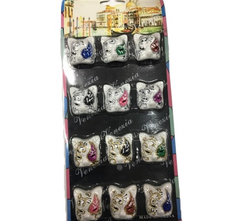 Kedi Mask Magnet Seti 12 Adet Kedi Mask Magnet Seti 12 Adet