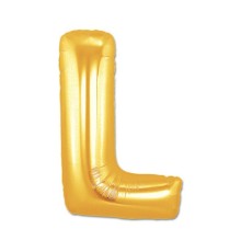 Altın Sarısı Folyo Harf Balon 1 Metre