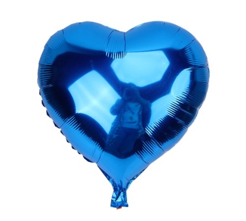 Mavi Kalp Folyo Balon 45 Cm. Mavi Kalp Folyo Balon 45 Cm.