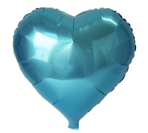Açık Mavi Kalp Folyo Balon 45 Cm. Açık Mavi Kalp Folyo Balon 45 Cm.