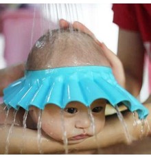 Bebek Banyo Şapkası Mavi