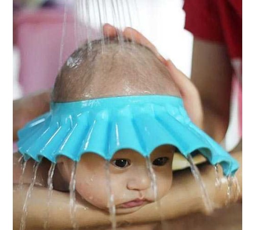 Bebek Banyo Şapkası Mavi Bebek Banyo Şapkası Mavi