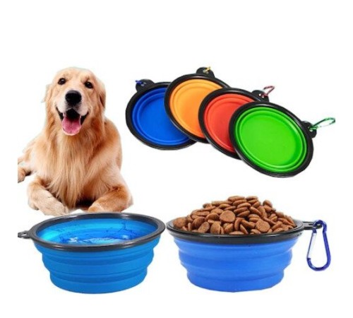 Katlanabilir Kedi Köpek Mama-Su Kabı Katlanabilir Kedi Köpek Mama-Su Kabı