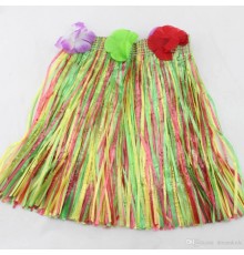 Hawaii Hula Eteği Karışık Renk 40 cm