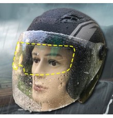 Motosiklet Kaskı Yağmur Kaydırıcı