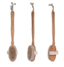 Organik Doğal At Kılı Banyo Fırçası