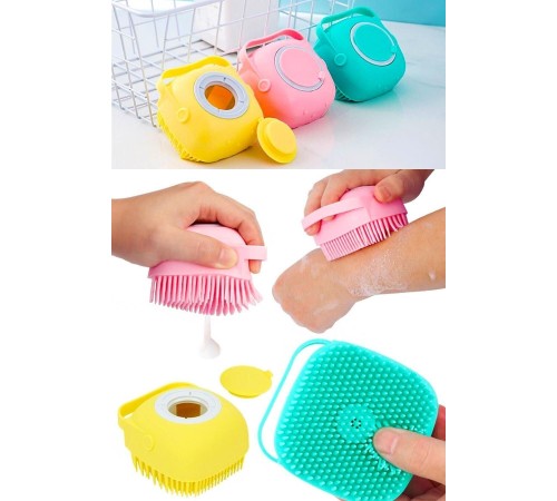 Duş Jeli Hazneli Banyo Masaj Kesesi Duş Jeli Hazneli Banyo Masaj Kesesi