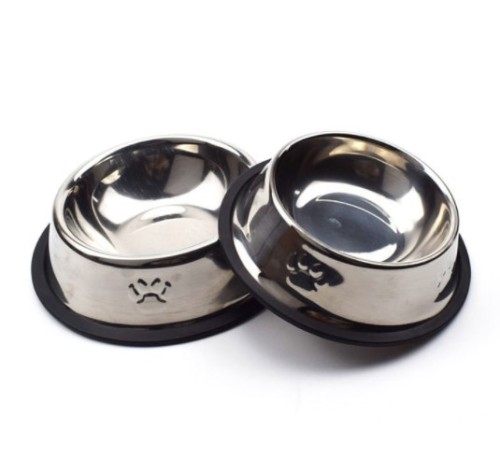 Paslanmaz Çelik Metal Mama Kabı 18 cm. Paslanmaz Çelik Metal Mama Kabı 18 cm.