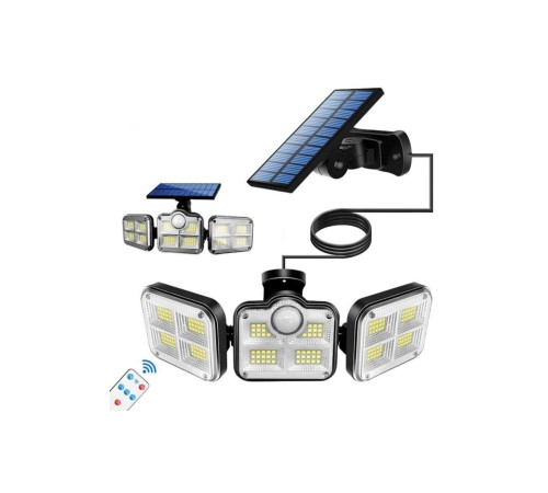 Uzaktan Kumandalı 122 Led Sensörlü Bahçe Lambası Uzaktan Kumandalı 122 Led Sensörlü Bahçe Lambası
