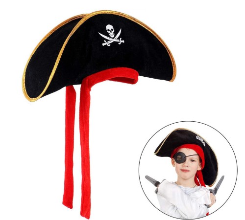 Jack Sparrow Çocuk Kadife Şapka Jack Sparrow Çocuk Kadife Şapka