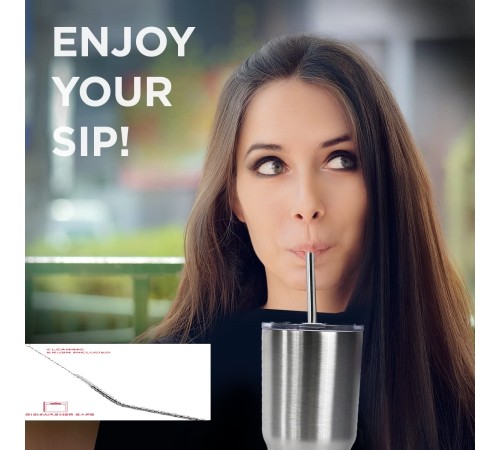 Paslanmaz Çelik Pipet Seti 5 Parça Paslanmaz Çelik Pipet Seti 5 Parça
