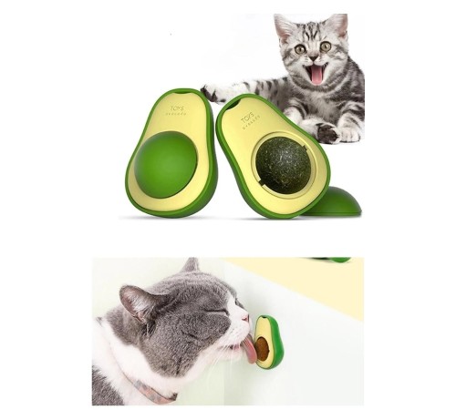 Avokado Kedi Nanesi Oyun Topu Avokado Kedi Nanesi Oyun Topu