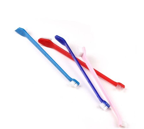 Plastik Köpek Diş Fırçası 4 Adet Plastik Köpek Diş Fırçası 4 Adet