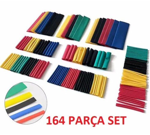 Kablo Koruyucu Makaron Seti 164 Parça Kablo Koruyucu Makaron Seti 164 Parça