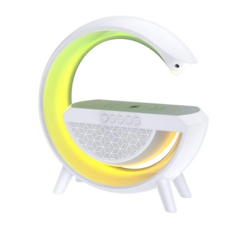 Kablosuz Şarj Standlı RGB Hoparlör Kablosuz Şarj Standlı RGB Hoparlör