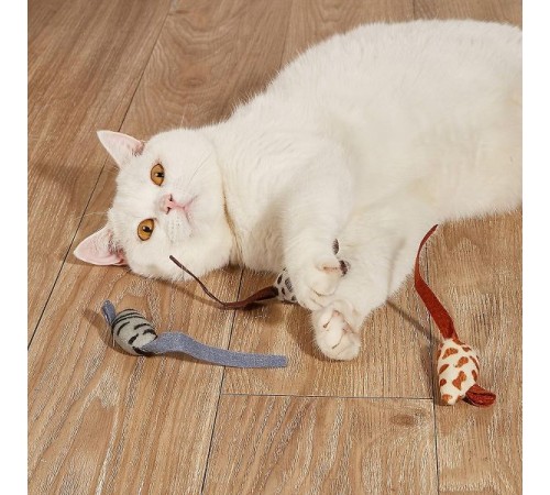 Peluş Fare Kedi Oyuncağı 3 Adet Peluş Fare Kedi Oyuncağı 3 Adet