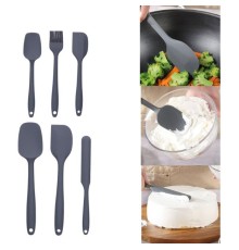 Silikon Spatula ve Fırça Seti