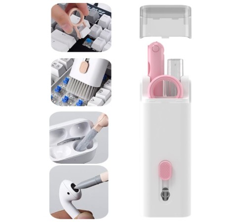 ÇOK FONKSIYONLU 7 IN 1 AIRPODS KLAVYE EKRAN KULAKLIK TEMIZLEME KITI ÇOK FONKSIYONLU 7 IN 1 AIRPODS KLAVYE EKRAN KULAKLIK TEMIZLEME KITI