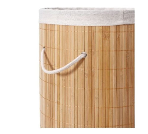DecoHandy Yuvarlak Bambu Kirli Sepeti DecoHandy Yuvarlak Bambu Kirli Sepeti