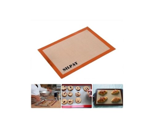 Silikon Silpat Yanmaz Yapışmaz Pişirme Matı Silikon Silpat Yanmaz Yapışmaz Pişirme Matı
