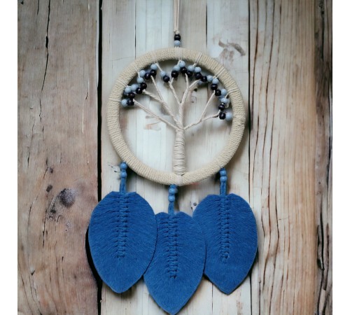 Rüya Kovan Hayat Ağacı Dream Catcher Mavi Rüya Kovan Hayat Ağacı Dream Catcher Mavi