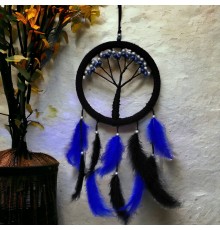 Mavi İncili Hayat Ağacı Dream Catcher