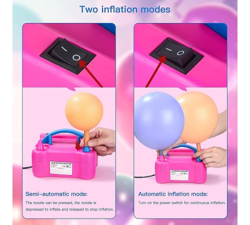 Elektrikli Balon Şişirme Makinesi Elektrikli Balon Şişirme Makinesi