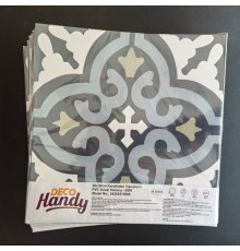 DecoHandy  Pvc Duvar Karosu 30x30cm 4'lü Paket - Çini Desen  0,36m2