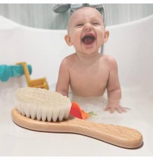 Keçi Kılı Organik Bebek Banyo Tarağı