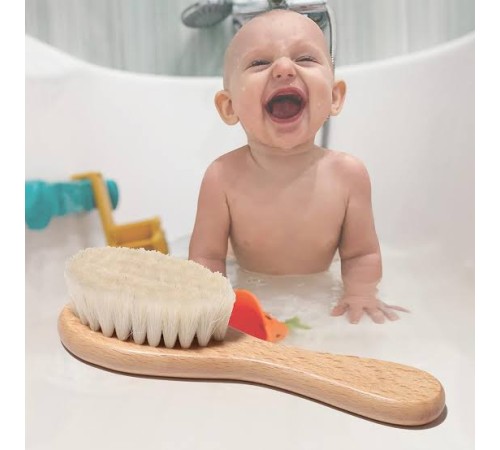 Keçi Kılı Organik Bebek Banyo Tarağı Keçi Kılı Organik Bebek Banyo Tarağı