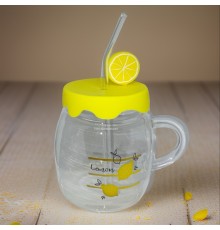 Limon Tasarımlı Kupa Bardak