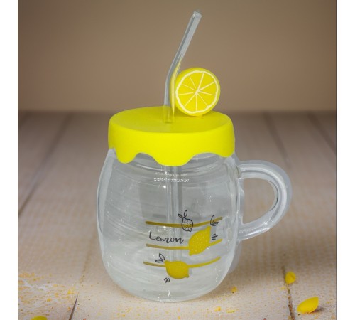 Limon Tasarımlı Kupa Bardak Limon Tasarımlı Kupa Bardak