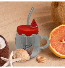 Karpuz Tasarımlı Kupa Bardak