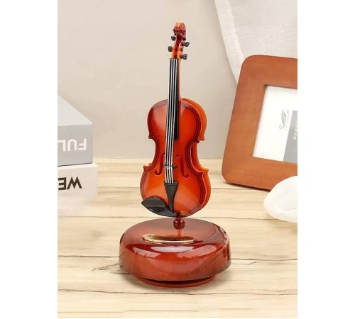Hareketli Violin Müzik Kutusu Hareketli Violin Müzik Kutusu