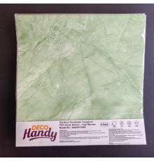 Decohandy 30x30 Cm Pvc Duvar Karosu 4'Lü Paket - Yeşil Mermer
