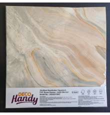 Decohandy 30x30 Cm Pvc Duvar Karosu 4'Lü Paket - Antik Mermer