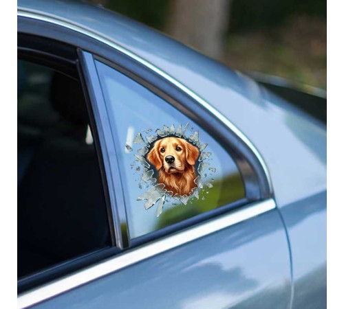 Fulcar Golden Araç Stickerı Fulcar Golden Araç Stickerı
