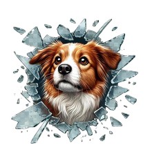 Fulcar Australian Shepherd Araç Stickerı