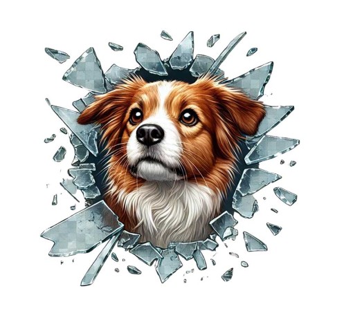 Fulcar Australian Shepherd Araç Stickerı Fulcar Australian Shepherd Araç Stickerı