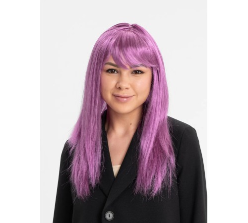 Rose Pembe Düz Kesim Peruk Rose Pembe Düz Kesim Peruk