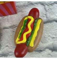 Hot Dog Sesli Köpek Oyuncağı
