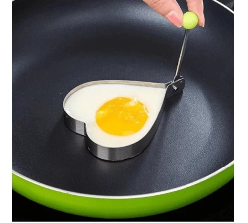 Metal Kalp Omlet Krep Kalıbı Metal Kalp Omlet Krep Kalıbı