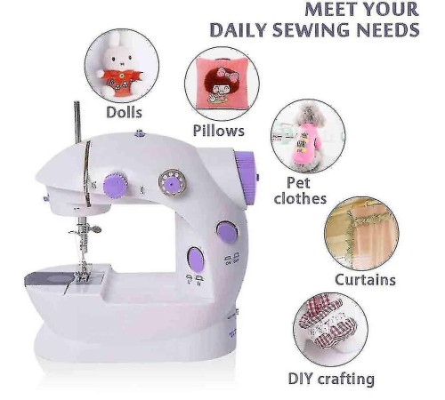 Mini Ev Dikiş Makinesi Pedallı Sewing Machine Mini Ev Dikiş Makinesi Pedallı Sewing Machine