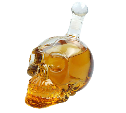 Kuru Kafa Şişe Crystal Head 1lt Kuru Kafa Şişe Crystal Head 1lt